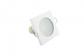 DK3014-WH Встраиваемый светильник влагозащ., IP 44, 50 Вт, GU10, белый, алюминий в Покачах - pokachi.ok-mebel.com | фото 4