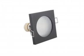DK3015-BK Встраиваемый светильник влагозащ., IP 44, 50 Вт, GU10, черный, алюминий в Покачах - pokachi.ok-mebel.com | фото 4