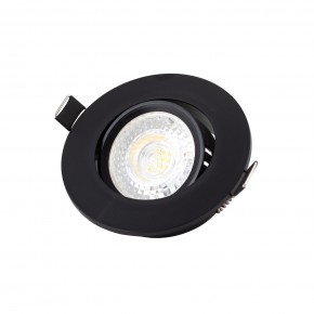 DK3020-BK Встраиваемый светильник, IP 20, 10 Вт, GU5.3, LED, черный, пластик в Покачах - pokachi.ok-mebel.com | фото 2