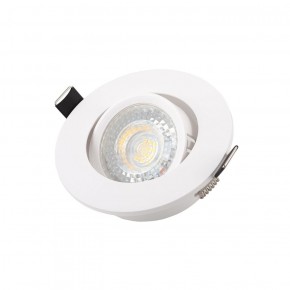 DK3020-WH Встраиваемый светильник, IP 20, 10 Вт, GU5.3, LED, белый, пластик в Покачах - pokachi.ok-mebel.com | фото 3