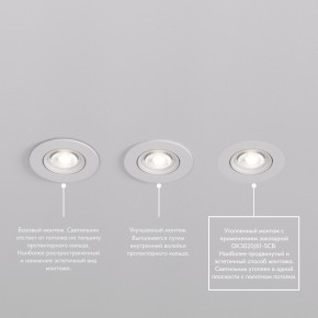 DK3020-WH Встраиваемый светильник, IP 20, 10 Вт, GU5.3, LED, белый, пластик в Покачах - pokachi.ok-mebel.com | фото 6