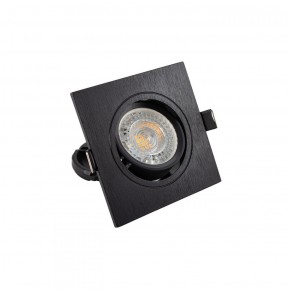 DK3021-BK Встраиваемый светильник, IP 20, 10 Вт, GU5.3, LED, черный, пластик в Покачах - pokachi.ok-mebel.com | фото 2