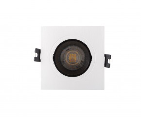 DK3021-WB Встраиваемый светильник, IP 20, 10 Вт, GU5.3, LED, белый/черный, пластик в Покачах - pokachi.ok-mebel.com | фото