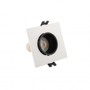 DK3021-WB Встраиваемый светильник, IP 20, 10 Вт, GU5.3, LED, белый/черный, пластик в Покачах - pokachi.ok-mebel.com | фото 2