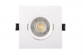 DK3021-WH Встраиваемый светильник, IP 20, 10 Вт, GU5.3, LED, белый, пластик в Покачах - pokachi.ok-mebel.com | фото 2