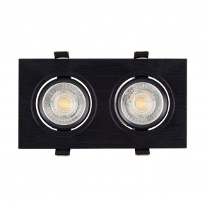 DK3022-BK Встраиваемый светильник, IP 20, 10 Вт, GU5.3, LED, черный, пластик в Покачах - pokachi.ok-mebel.com | фото 2