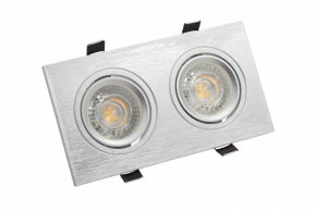DK3022-CM Встраиваемый светильник, IP 20, 10 Вт, GU5.3, LED, серый, пластик в Покачах - pokachi.ok-mebel.com | фото 3