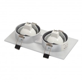 DK3022-CM Встраиваемый светильник, IP 20, 10 Вт, GU5.3, LED, серый, пластик в Покачах - pokachi.ok-mebel.com | фото 4