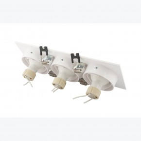DK3023-WH Встраиваемый светильник, IP 20, 10 Вт, GU5.3, LED, белый, пластик в Покачах - pokachi.ok-mebel.com | фото 4