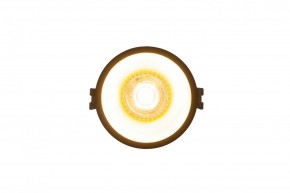 DK3026-BG Встраиваемый светильник, IP 20, 10 Вт, GU5.3, LED, черный/золотой, пластик в Покачах - pokachi.ok-mebel.com | фото 2