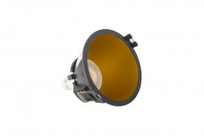 DK3026-BG Встраиваемый светильник, IP 20, 10 Вт, GU5.3, LED, черный/золотой, пластик в Покачах - pokachi.ok-mebel.com | фото 4