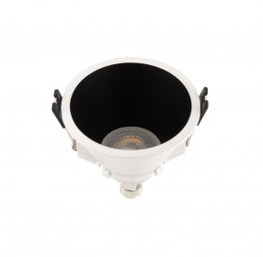 DK3026-WB Встраиваемый светильник, IP 20, 10 Вт, GU5.3, LED, белый/черный, пластик в Покачах - pokachi.ok-mebel.com | фото 2