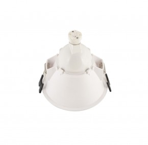 DK3026-WB Встраиваемый светильник, IP 20, 10 Вт, GU5.3, LED, белый/черный, пластик в Покачах - pokachi.ok-mebel.com | фото 4