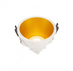 DK3026-WG Встраиваемый светильник, IP 20, 10 Вт, GU5.3, LED, белый/золотой, пластик в Покачах - pokachi.ok-mebel.com | фото 4