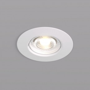 DK3028-WH Встраиваемый светильник, IP 20, 10 Вт, GU5.3, LED, белый, пластик в Покачах - pokachi.ok-mebel.com | фото
