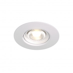 DK3028-WH Встраиваемый светильник, IP 20, 10 Вт, GU5.3, LED, белый, пластик в Покачах - pokachi.ok-mebel.com | фото 5