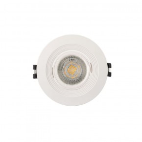DK3029-WH Встраиваемый светильник, IP 20, 10 Вт, GU5.3, LED, белый, пластик в Покачах - pokachi.ok-mebel.com | фото 1