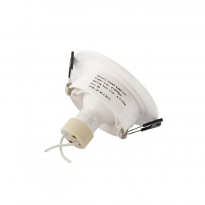 DK3029-WH Встраиваемый светильник, IP 20, 10 Вт, GU5.3, LED, белый, пластик в Покачах - pokachi.ok-mebel.com | фото 3