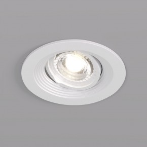 DK3029-WH Встраиваемый светильник, IP 20, 10 Вт, GU5.3, LED, белый, пластик в Покачах - pokachi.ok-mebel.com | фото