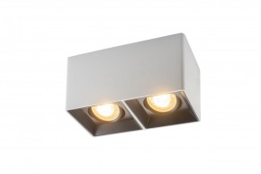 DK3035-WB Светильник накладной IP 20, 10 Вт, GU5.3, LED, белый/черный, пластик в Покачах - pokachi.ok-mebel.com | фото