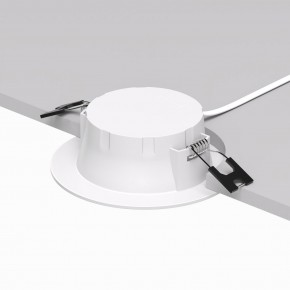 DK3049-WH Встраиваемый светильник, IP 20, 7Вт, LED, белый, пластик в Покачах - pokachi.ok-mebel.com | фото 3
