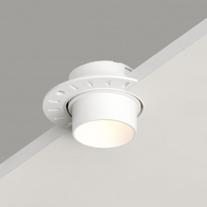 DK3056-WH Встраиваемый светильник под шпатлевку, IP20, до 15 Вт, LED, GU5,3, белый, пластик в Покачах - pokachi.ok-mebel.com | фото 2