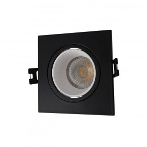 DK3071-BK+WH Встраиваемый светильник, IP 20, 10 Вт, GU5.3, LED, черный/белый, пластик в Покачах - pokachi.ok-mebel.com | фото