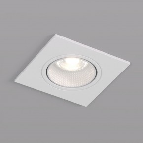 DK3071-WH Встраиваемый светильник, IP 20, 10 Вт, GU5.3, LED, белый/белый, пластик в Покачах - pokachi.ok-mebel.com | фото