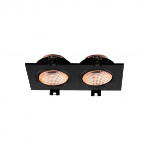DK3072-BBR Встраиваемый светильник, IP 20, 10 Вт, GU5.3, LED, черный/бронзовый, пластик в Покачах - pokachi.ok-mebel.com | фото 2