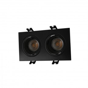 DK3072-BK Встраиваемый светильник, IP 20, 10 Вт, GU5.3, LED, черный/черный, пластик в Покачах - pokachi.ok-mebel.com | фото