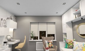 DK3072-BK+WH Встраиваемый светильник, IP 20, 10 Вт, GU5.3, LED, черный/белый, пластик в Покачах - pokachi.ok-mebel.com | фото 2