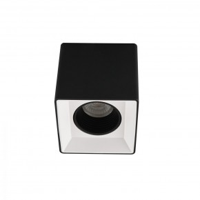 DK3080-BW+BK Светильник накладной IP 20, 10 Вт, GU5.3, LED, черно-белый/черный, пластик в Покачах - pokachi.ok-mebel.com | фото