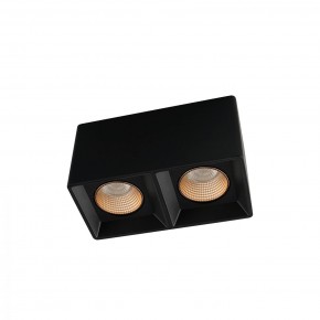 DK3085-BK+BR Светильник накладной IP 20, 10 Вт, GU5.3, LED, черный/бронзовый, пластик в Покачах - pokachi.ok-mebel.com | фото
