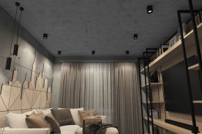 DK3090-BK+CH Светильник накладной IP 20, 10 Вт, GU5.3, LED, черный/хром, пластик в Покачах - pokachi.ok-mebel.com | фото 2