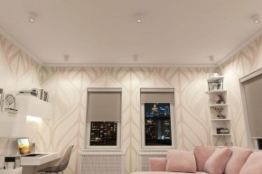 DK3090-WH+CH Светильник накладной IP 20, 10 Вт, GU5.3, LED, белый/хром, пластик в Покачах - pokachi.ok-mebel.com | фото 2