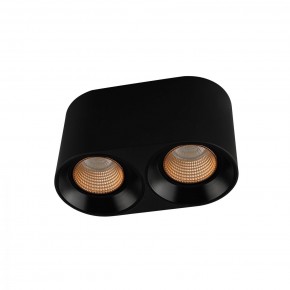 DK3096-BK+BR Светильник накладной IP 20, 10 Вт, GU5.3, LED, черный/бронзовый, пластик в Покачах - pokachi.ok-mebel.com | фото