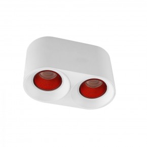 DK3096-WH+RD Светильник накладной IP 20, 10 Вт, GU5.3, LED, белый/красный, пластик в Покачах - pokachi.ok-mebel.com | фото