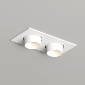 DK3122-WH Встраиваемый светильник, IP20, до 15 Вт, LED, GU5,3, белый, пластик в Покачах - pokachi.ok-mebel.com | фото