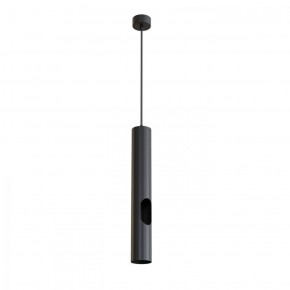 DK4045-BK Подвесной светильник, с декоративным вырезом, IP 20, до 15 Вт, LED, GU10, черный, алюминий в Покачах - pokachi.ok-mebel.com | фото