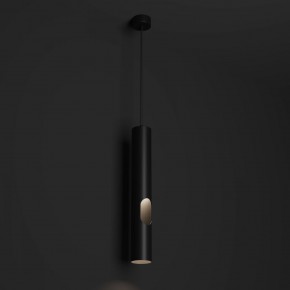 DK4045-BK Подвесной светильник, с декоративным вырезом, IP 20, до 15 Вт, LED, GU10, черный, алюминий в Покачах - pokachi.ok-mebel.com | фото 3