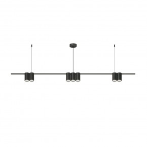 DK4063-BK Подвесной светильник ORBIT, IP20, 7xGU10 LED до 15 Вт, черный матовый, алюминий в Покачах - pokachi.ok-mebel.com | фото 3