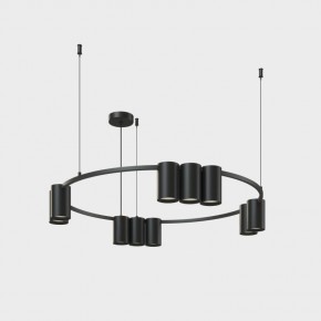 DK4065-BK Подвесной светильник ORBIT, IP20, 10xGU10 LED до 15 Вт, черный матовый, алюминий в Покачах - pokachi.ok-mebel.com | фото 2