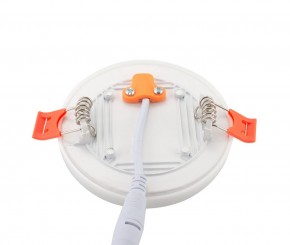 DK4604-WW Встраиваемый светильник, IP 20, 18 Вт, LED 3000, белый, пластик в Покачах - pokachi.ok-mebel.com | фото 5