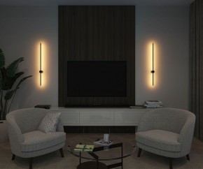 DK5014-BK Бра 1000 мм, 3000К, IP20, 12 Вт, черный, алюминий в Покачах - pokachi.ok-mebel.com | фото 6
