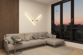 DK5014-SG Бра 1000 мм, 3000К, IP20, 12 Вт, матовое золото в Покачах - pokachi.ok-mebel.com | фото 7