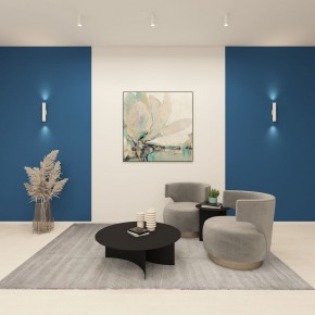 DK5022-WH Настенный светильник, IP20, до 15 Вт, LED, 2xGU10, белый, алюминий в Покачах - pokachi.ok-mebel.com | фото 4