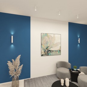 DK5022-WH Настенный светильник, IP20, до 15 Вт, LED, 2xGU10, белый, алюминий в Покачах - pokachi.ok-mebel.com | фото 5