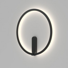 DK5035-BK Бра ROUND со светодиодом, IP20, 24W, 3000/4000/6500K, черный, алюминий в Покачах - pokachi.ok-mebel.com | фото