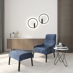 DK5035-BK Бра ROUND со светодиодом, IP20, 24W, 3000/4000/6500K, черный, алюминий в Покачах - pokachi.ok-mebel.com | фото 8