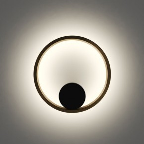 DK5060-BK+SG Бра ORBIT, IP20, 3000К, LED, 10 Вт, черный + сатинированное золото, алюминий в Покачах - pokachi.ok-mebel.com | фото 4